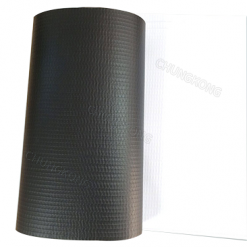 OKE550（360g）光面黑白布黑底布桁架布舞台背景布活动背景